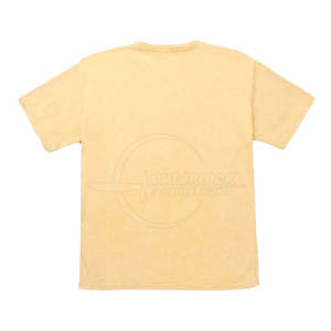 เสื้อยืดผู้ชายซัก100% กรดผ้าฝ้ายระบายอากาศออกแบบได้ตามต้องการ - Product Image 4