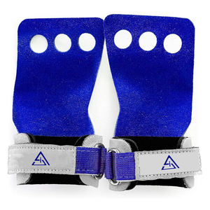 Guantes sin Dedos para Gimnasia, Agarres para Gimnasio sin Orificios, para Entrenamiento, Levantamiento de Pesas, Soporte para la Palma de la Mano, Fitness - Product Image 3