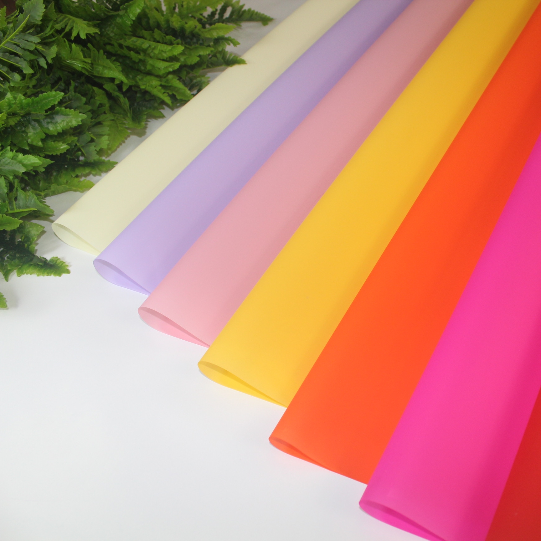 clear and colorful