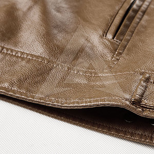 2025 Haute Qualité Véritable En Prix De Gros Couleurs Personnalisées En Gros Vestes En Cuir Dernier Style Hommes Veste En Cuir - Product Image 4