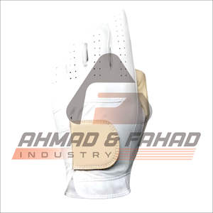 2022 OEM Vente en gros Gants de golf Youngs Poignées en cuir PU rose de couleur personnalisée en cuir véritable respirant pour le sport - Product Image 1