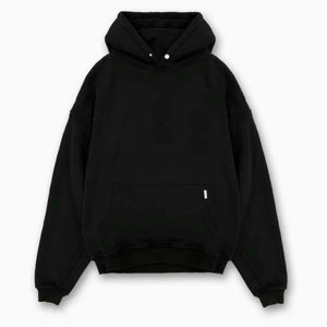Sweats à capuche surdimensionnés pour hommes avec logo brodé, décontractés, style hip-hop, pull d'hiver, imprimé, 100% coton, écologique, uni - Product Image 2