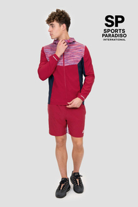 Conjunto de chaqueta cortavientos y pantalones cortos para hombre, ropa deportiva ligera para entrenamiento y Deportes de Sports Paradiso - Product Image 5