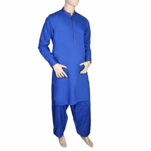 Traje Shalwar Elegante para Hombre - Azul Rey - Product Image 1