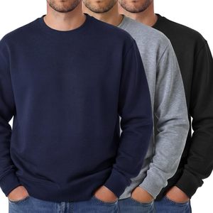 Sudadera Casual para Hombre, Tejido Suave, Manga Larga, con Opción de Logotipo Personalizado Disponible - Product Image 1