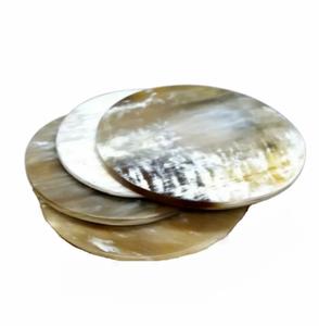 Posavasos de Cuerno de Buey de Excelente Calidad 100%, Posavasos de Lujo Ecológico de Cuerno de Buey, Nuevo Diseño para Uso en el Hogar, Restaurante, Hotel y Oficina - Product Image 6