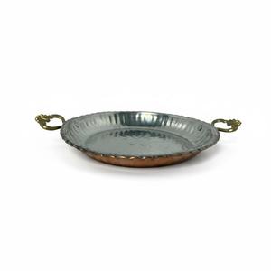 Cast Iron Copper Party Frying Pan & Egg Pan Kitchen <b>Cookware</b> <b>Set</b> with Glass & Metal Induction Stove Compatible for Hotels - Product Image 3