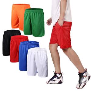 Pantalones Cortos para Hombre, Uniforme de Fútbol para Correr, Uniforme de Fútbol, Informal, Color Sólido, Holgado, Playa - Product Image 1