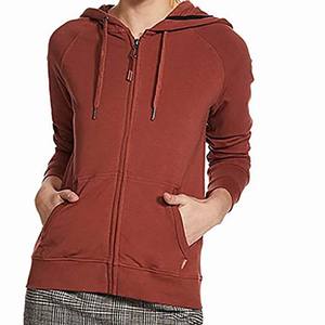 เสื้อฮู้ดลำลองสไตล์สตรีทแวร์สำหรับฤดูหนาว ทรงหลวม ระบายอากาศได้ดี เป็นมิตรกับสิ่งแวดล้อม แห้งเร็ว ผ้าถัก ซิป แฟชั่นสำหรับผู้หญิง - Product Image 3