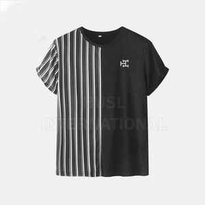 Conjuntos de Ropa de Verano para Hombre de Primera Calidad, 100% Algodón, Camiseta de Manga Corta y Pantalones Cortos, Conjunto Deportivo de 2 Piezas - Product Image 3