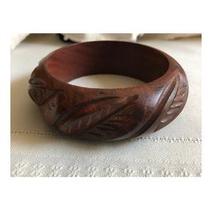 Brazaletes de Madera Maciza de Primera Calidad, Listos para Exportar, Impermeables, Joyería Artesanal, Accesorios de Moda para Mujer para Eventos Festivos - Product Image 1