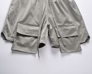 Pantalones Cortos Cargo de Algodón para Hombre OEM, Talla Personalizada, 7 Colores, Estilo Urbano, Bolsillos Cortos, 100% Poliéster, Cintura Alta, Impermeables - Product Image 3