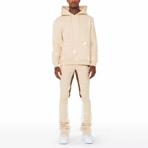 ชุดวอร์มกันหนาวสำหรับผู้ชายชุดวอร์มลำลองแบบสวมหัวมีฮู้ดชุดวอร์มออกแบบได้ตามต้องการ - Product Image 1