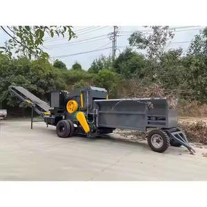 1 año de garantía, rama de árbol de madera de máquina astilladora de alimentación hidráulica, equipo de maquinaria forestal para limpieza y mantillo de tierras - Product Image 4