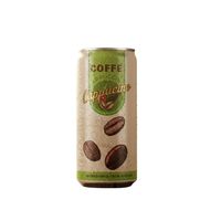 Boisson au café en conserve Cappuccino 250 ml en conserve de haute qualité - Échantillon gratuit