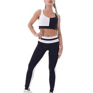 Leggings de sport tendance pour femmes, taille élastique, serrés, de qualité supérieure, leggings de fitness personnalisés, soutien-gorge pour femmes - Product Image 2