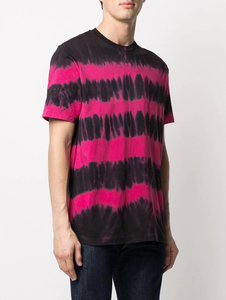 T-shirts Tie Dye à col rond à manches courtes pour hommes séchage rapide respirant T-shirts Tie Dye unisexes personnalisés avec logo vente en gros de qualité supérieure - Product Image 3
