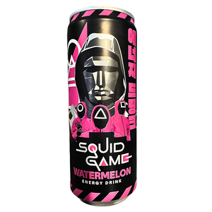 Bebida energética de juego de calamar de alta calidad, sabor a sandía de 330ml, venta al por mayor, mejor precio, exportador de fábrica, suministro directo de bebidas - Product Image 2