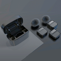 Microphone Lavalier Sans Fil Bluetooth pour Enregistrement Audio Vidéo TikTok, Idéal pour Jeux en Direct et Téléphones Mobiles