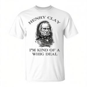 Camiseta del Partido Whig de Henry Clay, diseño histórico de política estadounidense - Product Image 2