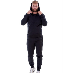 Chándal de gimnasio cómodo para hombre Conjunto de chándal de peso pesado personalizado Conjunto de Jogger y Sudadera con capucha para hombre de Pakistán al por mayor - Product Image 1