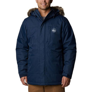 Parka CON CAPUCHA DE Color personalizada de alta calidad a precio bajo 2025 para hombre, ropa de calle de invierno, logotipo frontal - Product Image 1