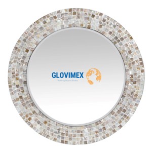 Hot Selling Product Capiz Shell Bathroom <b>Mirror</b> Decor <b>Mirrors</b> Decoration Wall Customize Package <b>Makeup</b> Vanity <b>Mirror</b> - Product Image 1