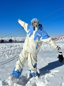 Tute <span class=keywords><strong>da</strong></span> sci con isolamento ispessito snowboard all'aperto antivento impermeabili <span class=keywords><strong>da</strong></span> sci set di abbigliamento <span class=keywords><strong>da</strong></span> <span class=keywords><strong>neve</strong></span> - Product Image 4