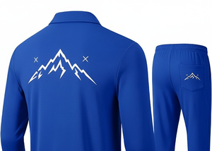 Ensemble de vêtements de sport en tissu polaire épais à capuche uni |   Broderie personnalisée |   Tenue d'hiver antibactérienne respirante 100% coton - Product Image 4