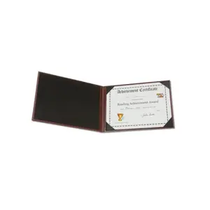 Genuine Leather High School/Graduation/Diploma Document Certificate Holder