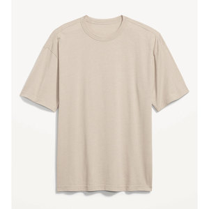 Venta al por mayor 100% algodón liso camisetas de gran tamaño gráfico de lujo diseñador 3D impresión en relieve logotipo hombres camisetas - Product Image 6