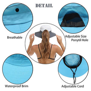 หมวกทรงถังออกแบบได้ตามต้องการมีโลโก้ปักพิมพ์ลายเสื้อผ้าแนวสตรีทแวร์ลำลองสำหรับใส่กลางแจ้งฤดูร้อน - Product Image 2