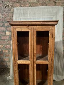 Modern Antique Luxury Classic <b>Vintage</b> Medium Size Elegant Blue Solid Wood Almirah Kitchen <b>Cabinets</b> - Product Image 6
