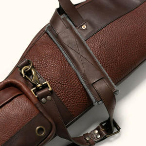 Étui de tir en cuir durable pour équipement de chasse Carry Shooting Big Game Gun CASE Housse de pistolet en cuir répulsif de qualité supérieure - Product Image 4