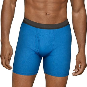 Men's <b>Boxer</b> Briefs 87% <b>Polyester</b> 13% Spandex Jersey Imported Pull on Closure Machine Wash Sourcing From Bangladesh - Product Image 4