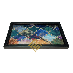 ตกแต่งบ้านคุณภาพสูงขายร้อนฤดูหยุดศิลปะไม้ตกแต่งถาดมาตรฐานงานรื่นเริงของขวัญคริสต์มาส - Product Image 3