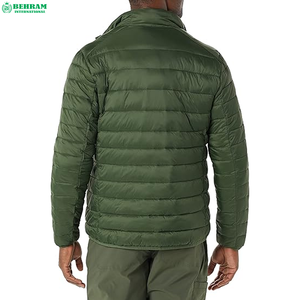 Behram International <b>Casual</b> 2024 Bubble <b>Lightweight</b> Eco-Friendly Windproof Puffer <b>Jacket</b> for Men-High Street Style Custom - Product Image 3