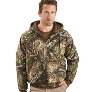 Chaqueta de Caza para Hombre, Invierno, Gruesa, Acolchada, Estilo Bomber, Térmica, Táctica, Cuello Alto, Abrigo Frontal, Venta al por Mayor - Product Image 1