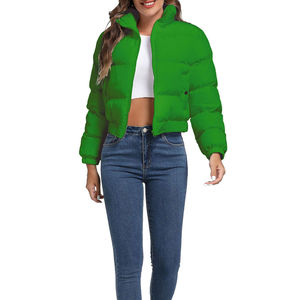 Manteaux chauds tendance Automne Hiver Manteau trench décontracté Bomber Veste matelassée pour femmes Femmes Couleur unie Veste d'extérieur En 2026 - Product Image 4