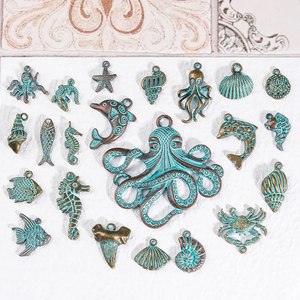 Aksesori Mini jumlah besar direkomendasikan anting-anting hewan desainer lucu mewah liontin Dan - Product Image 3