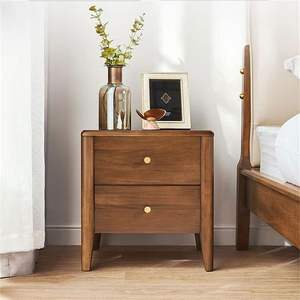 tall slim wooden <b>drawer</b> table for <b>small</b> rooms compact wooden bedside storage table with <b>drawers</b> from CRAFT ZONE EXPORT - Product Image 4