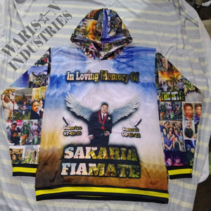 Sports Wear Men's Sublimated Hoodies Sweatshirts Made in USA Oversize 100% <b>Polyester</b> <b>Hoodie</b> With Customized Printed Design - Product Image 3