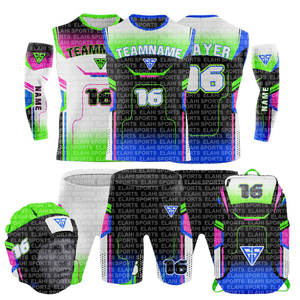 Uniforme Deportivo de Fútbol Americano 7v7 para Adultos, Paquete de Uniforme Transpirable, Antibacteriano, Talla Grande, Unisex, Secado Rápido, Personalizable para Equipos - Product Image 2