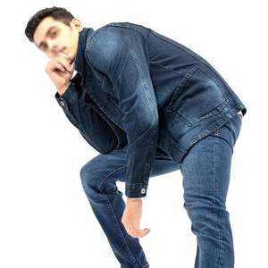 Nouvelle Arrivée 2026 – Veste en Jean Hiver Élégante 100% Coton Matière de Haute Qualité Logo Avant Prix pour Homme - Product Image 4