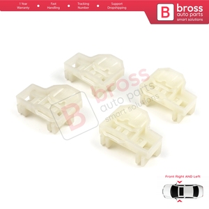 BWR46+BWR47 4 Pièces Clips de Réparation de Lève-Vitres pour Portes Avant A4 B5 Polo 6N Passat B5 3B Superb MK1 8D0837462 - Product Image 5