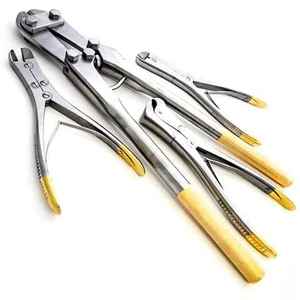 Coupe-fil Instruments orthopédiques droits à double action/Mâchoire en carbure de tungstène Outils spéciaux vétérinaires - Product Image 4