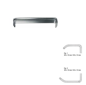 PROMOTION EXCEPTIONNELLE : Kit de rétracteurs Farabeuf, 2 pièces, manuels, en acier inoxydable allemand, stérilisables, certifiés CE, pour chirurgie plastique de haute performance - Product Image 3