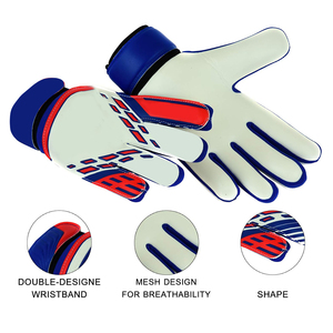 Equipo de fútbol Entrenamiento Guantes de portero de cuero de Pakistán Venta caliente Hombres multifuncionales usan guantes de portero - Product Image 2