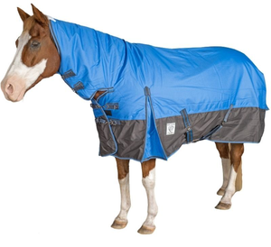 Tapis de cheval en polyester sur mesure pour l'hiver imperméable et confortable pour garder votre cheval au chaud et en sécurité par temps froid - Product Image 2