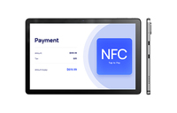 Tableta de Pago NFC Android 16 de 10.1 Pulgadas, Terminal POS Portátil MT8786 4G LTE, Personalización de Modo Kiosco OEM ODM SDK